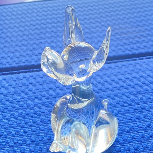 CRYSTAL GREAT DANE DOG VINTAGE EXCELLENT CONDITION LIKE NEW 6 3/8” TALL - Picture 7 of 10